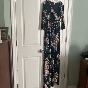 Pinkblush Maternity Wrap Dress